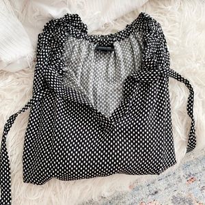 Who What Wear Ruffled Top